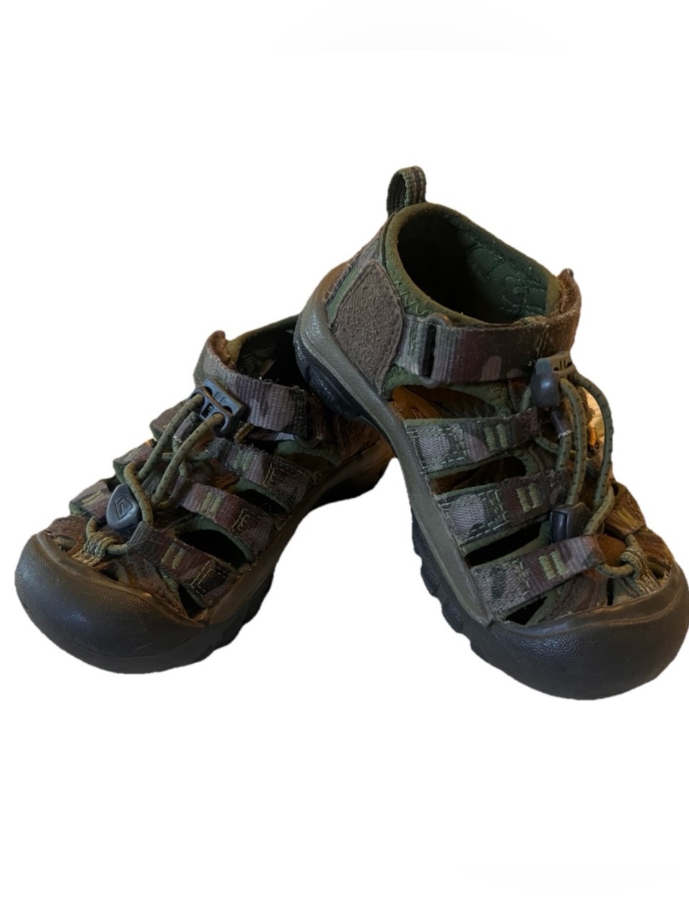 Keens Waterproof Toddler Boys' Children’s Camo Sz 9 Baby Shoes